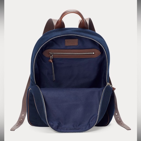 Ralph Lauren Crest Flannel Backpack - Picture 4 of 9